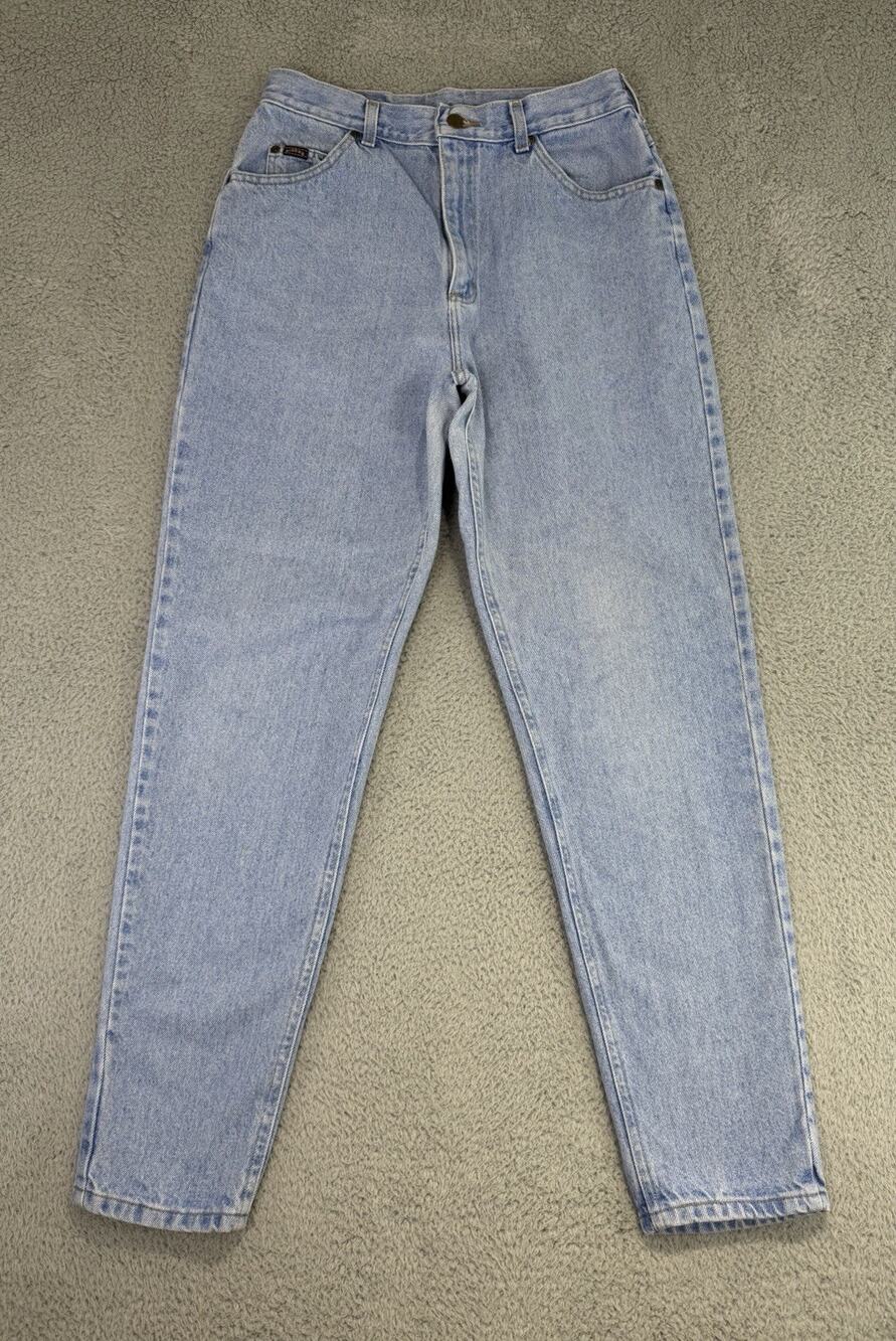 Vintage Lee Riders Jeans Womens 12Med (30x31) High Rise Tapered Mom 90s Y2K